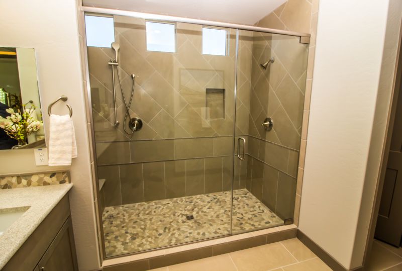 Backlit Shower Niche